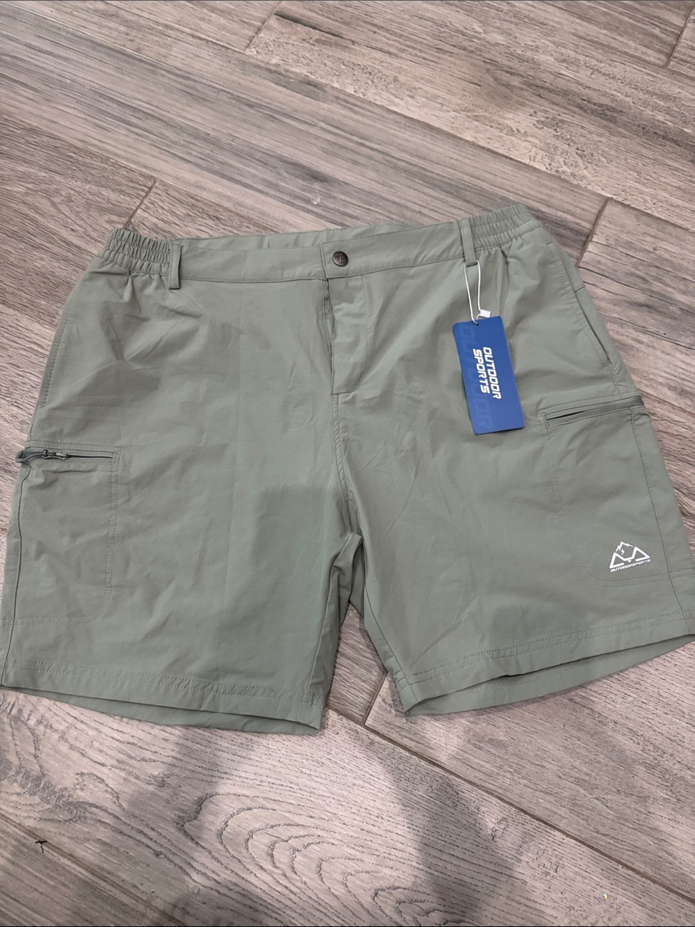 Outdoor Sports Sage Green Women's Hybrid Shorts